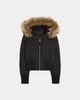 Classy Jacket Faux Fur Trim